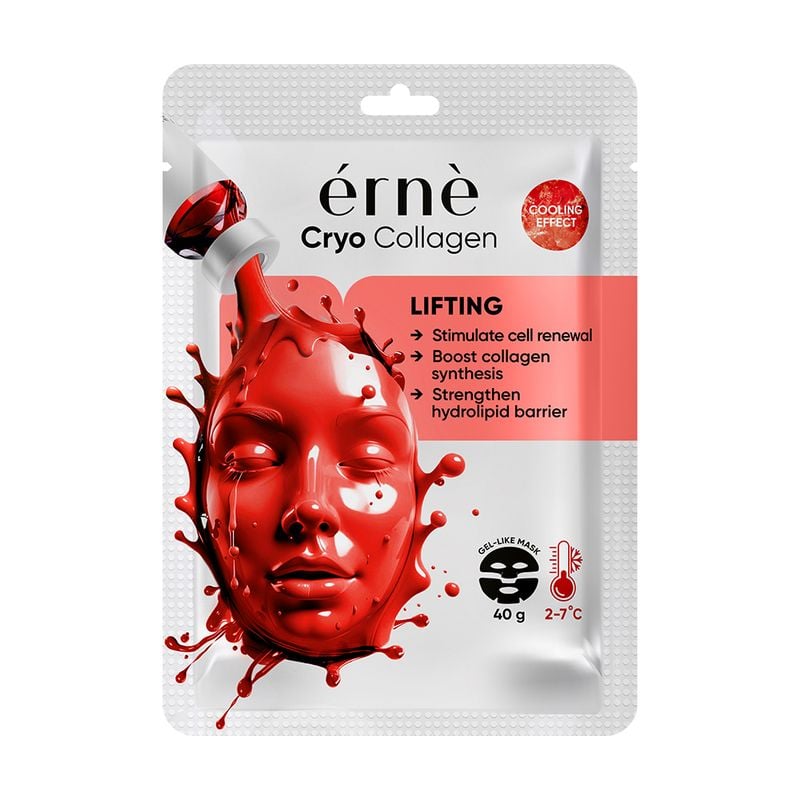 Kolagēna gēla maska Erne Cryo Collagen, dažādi veidi