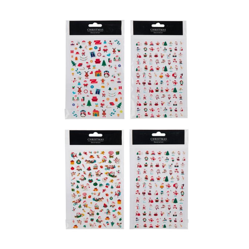 Ziemassvētku uzlīmes 3D