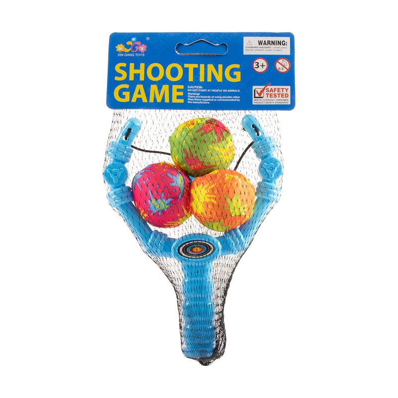 Šaujamā kaķene rotaļlieta ar bumbiņām