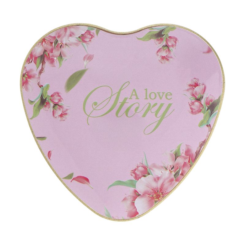 Svece trauciņā Sirds, 7x7x3.5 cm