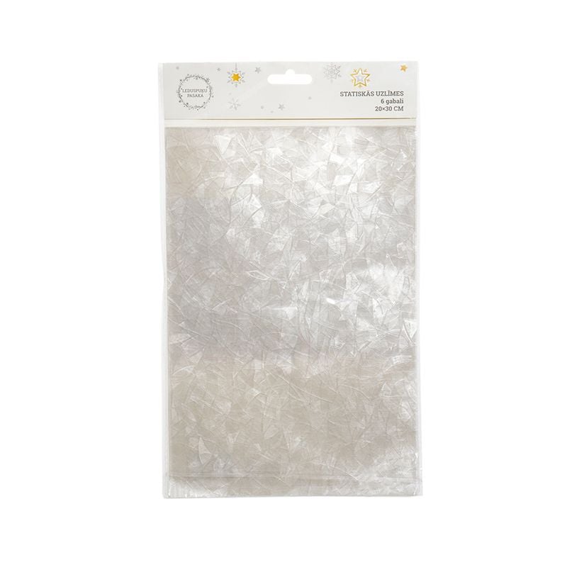 Ziemassvētku uzlīmes logiem, 20x30 cm