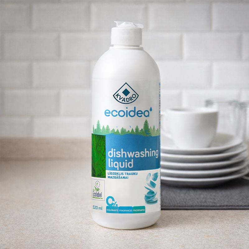 Trauku mazgāšanas līdzeklis, ECOIDEA,  520 ml