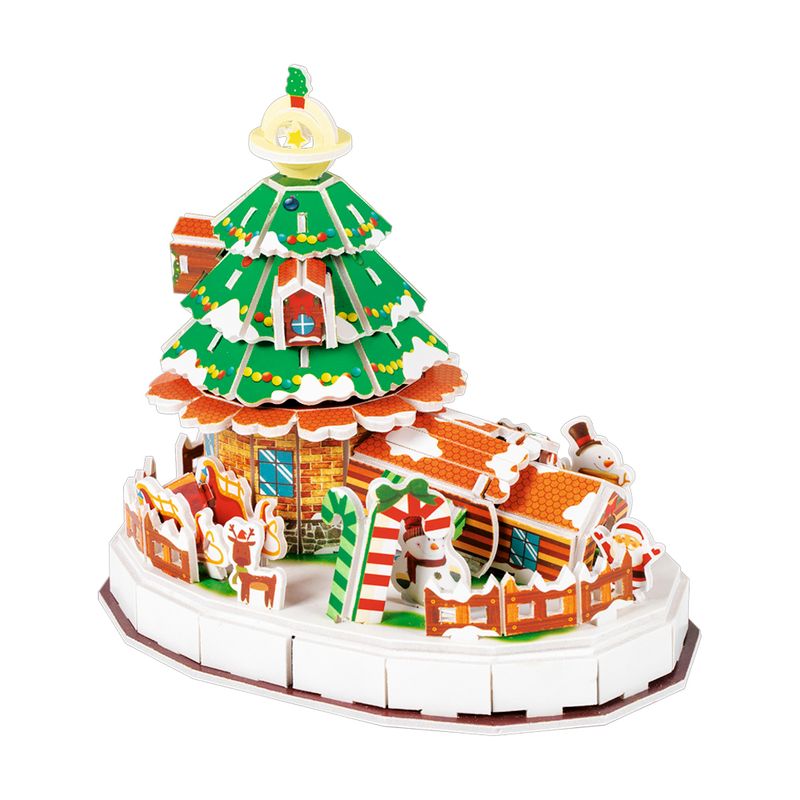 Ziemassvētku puzzle, dažādi veidi
