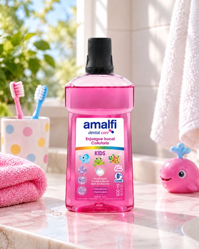 Mutes dobuma skalojamais līdzeklis AMALFI Dental care, dažādi veidi, 500 ml