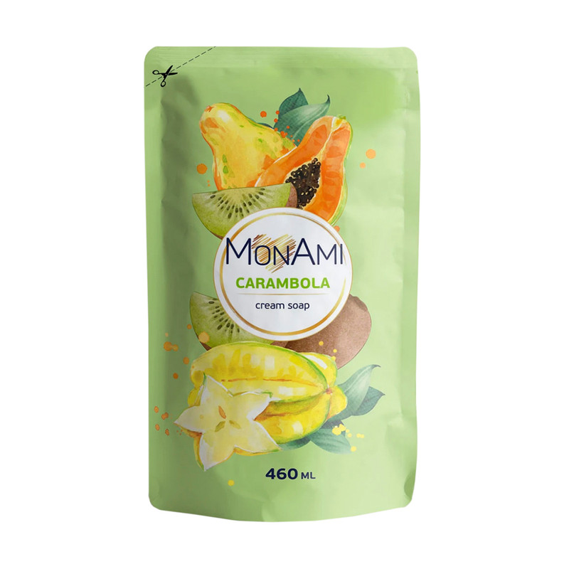 Šķidrās ziepes rezerve MonAmi, 460 ml