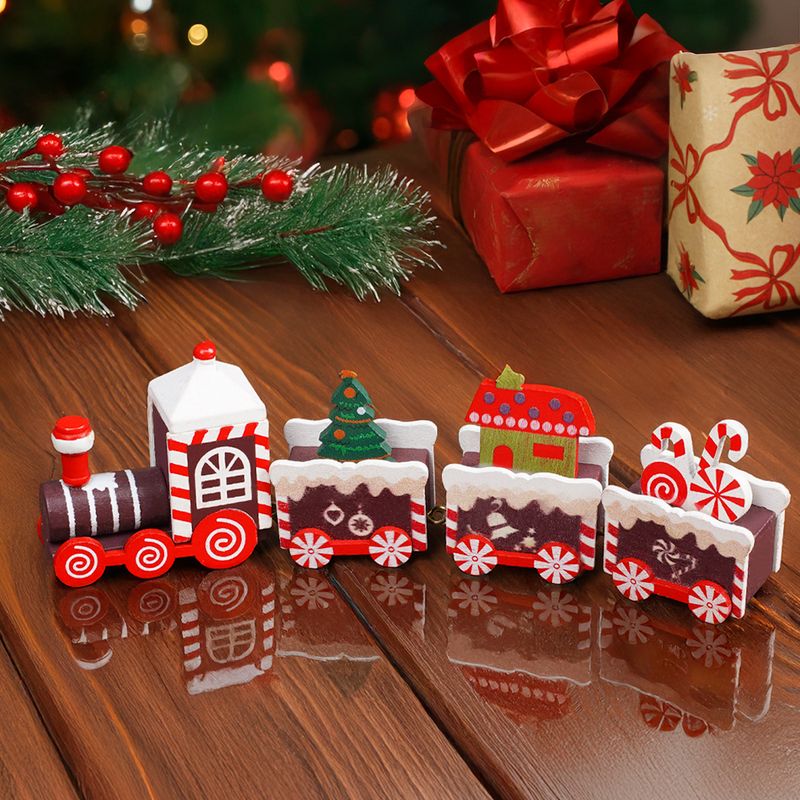 Ziemassvētku dekors, vilciens