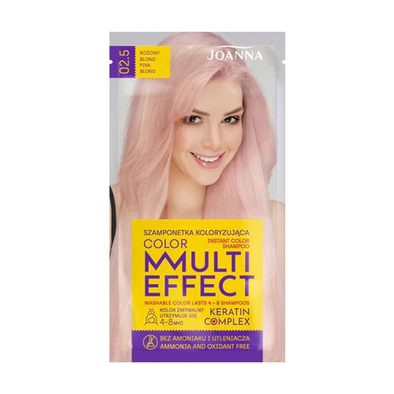 Tonējošais matu šampūns Multi Effect, 35 g, dažādi veidi