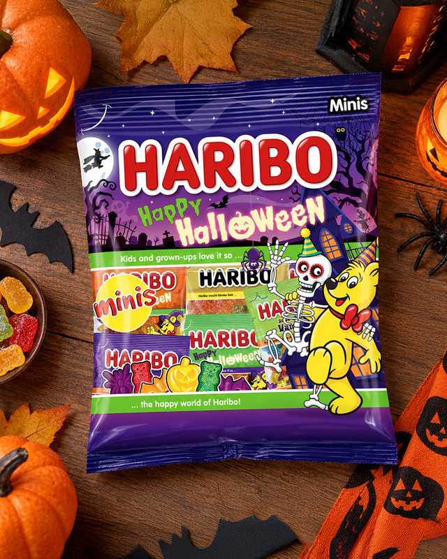 Želejkonfektes HARIBO Happy Halloween, 250 g