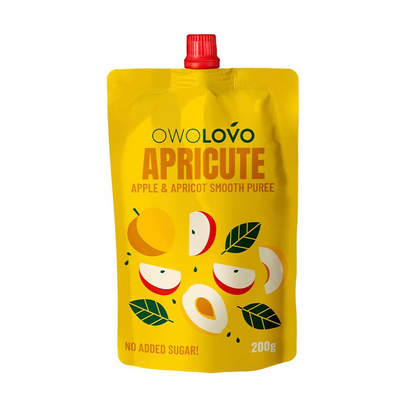 Augļu biezenis OWOLOVO, 200 g, dažādi veidi