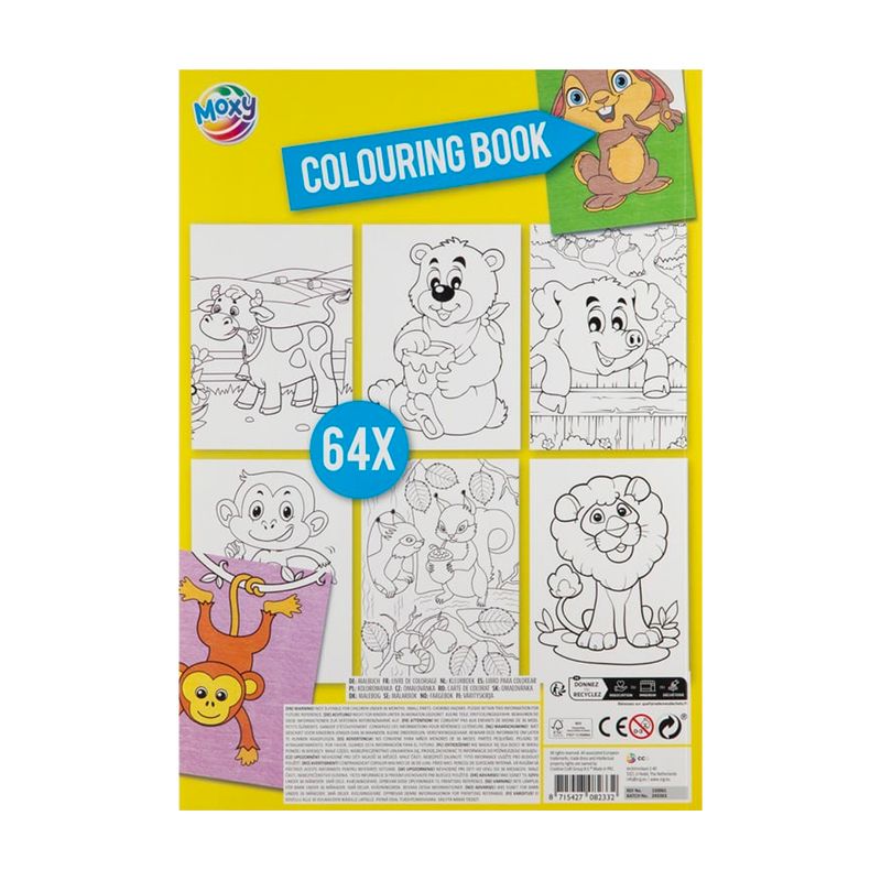 Krāsojama grāmata A4, 64 lapas