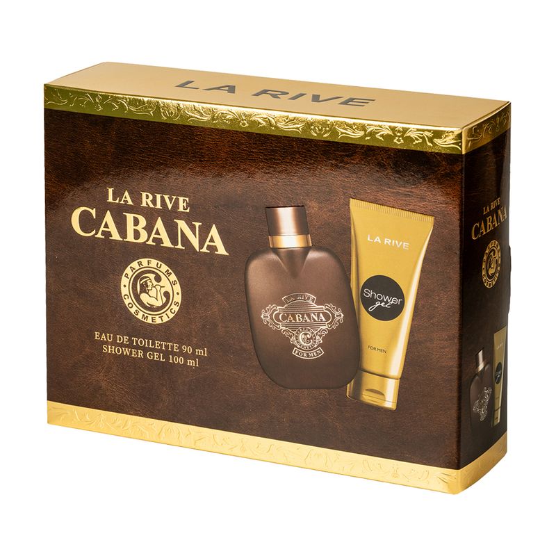 Dāvanu komplekts, LA RIVE, tualetes ūdens un dušas želeja vīriešiem