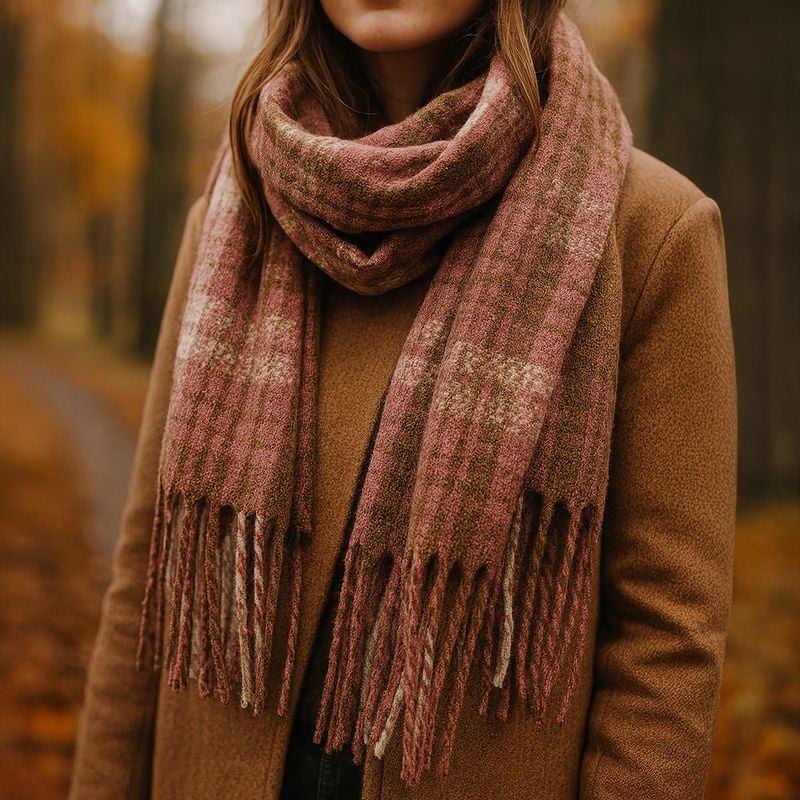 Šalle, rūtiņu rakts