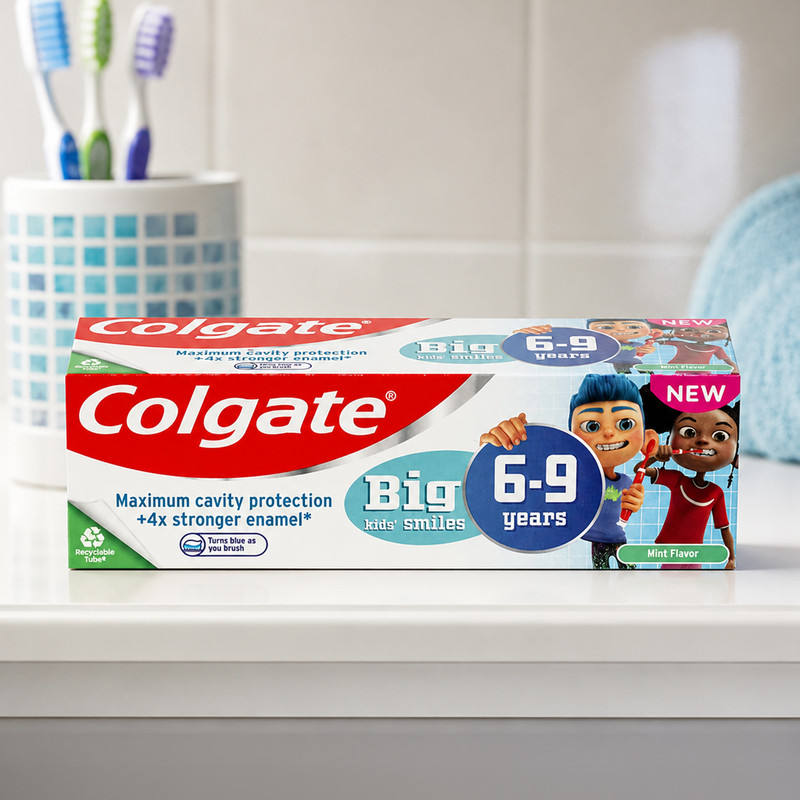 Bērnu zobu pasta Colgate Pure, 6-9g., 50 ml