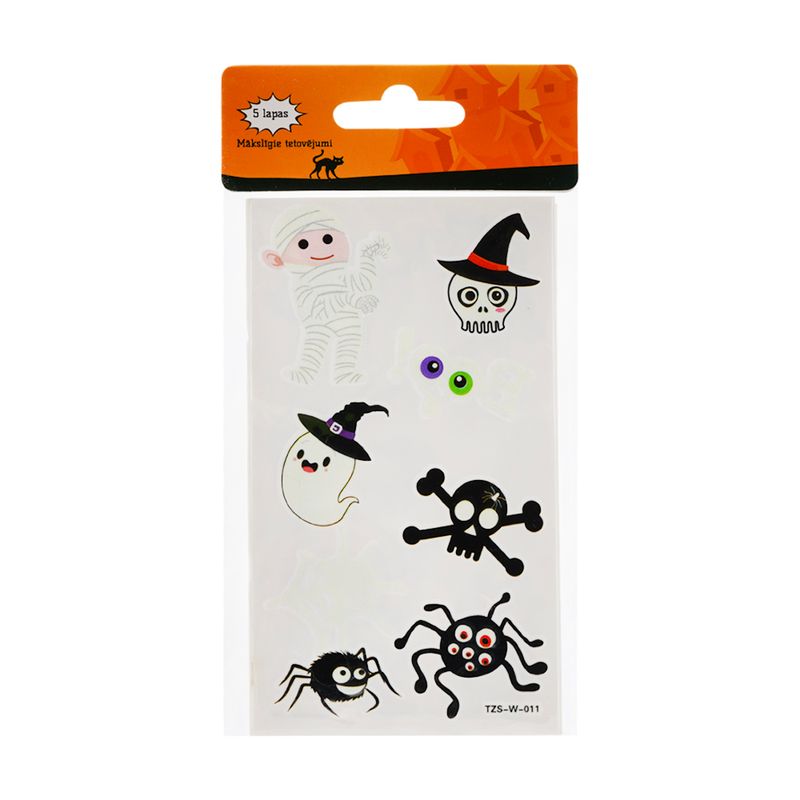 Mākslīgie tetovējumi, 5 lapas