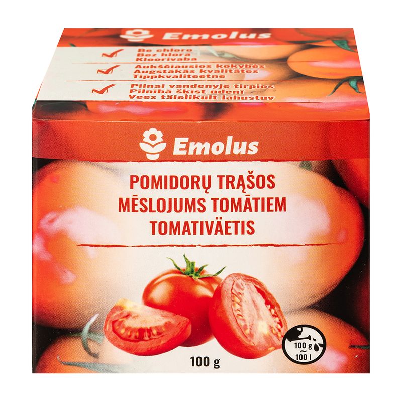 Mēslojums tomātiem, 100 g
