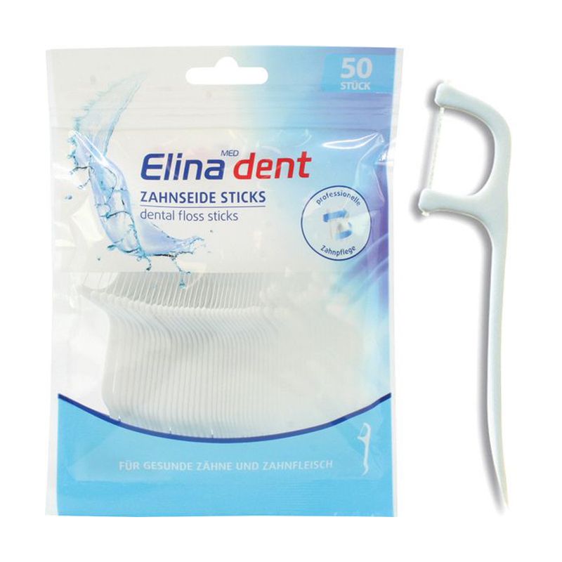 Zobu starpu tīrāmie kociņi Elina, 50 gab.