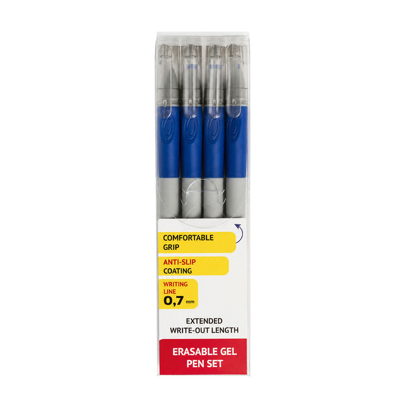 Gēla pildspalvu kompl.ar dzeš.tint. 4 gb