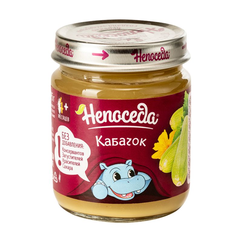 Kabaču biezenis Neposeda, 4+, 95 g