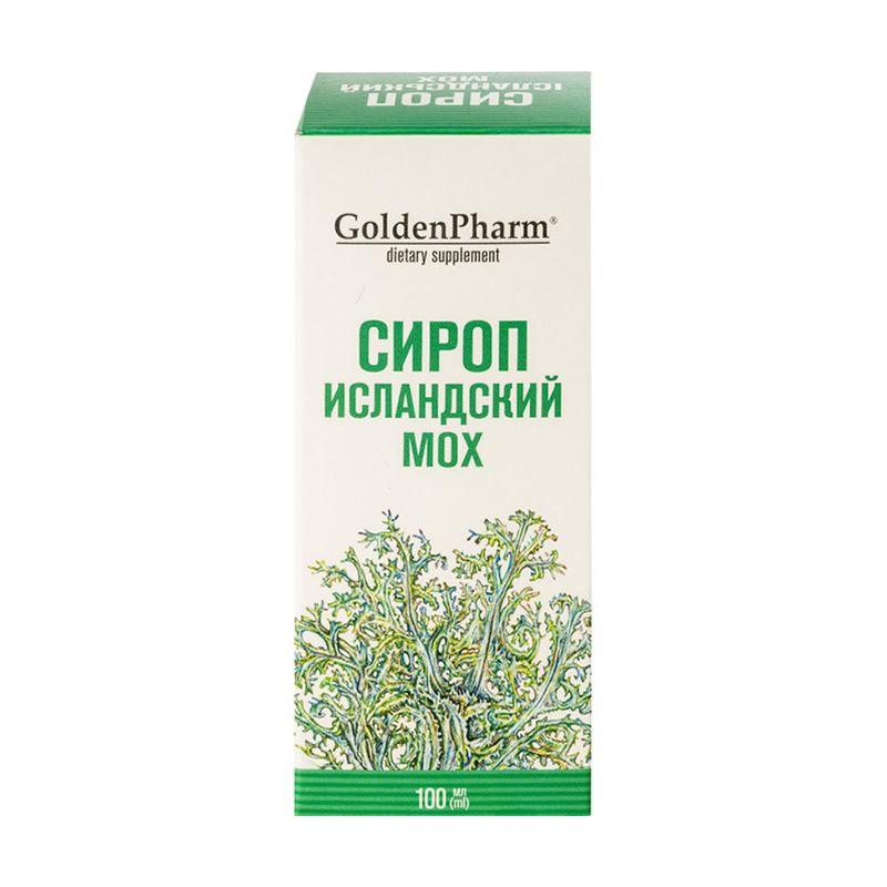 Islandes ķērpju sīrups 100ml