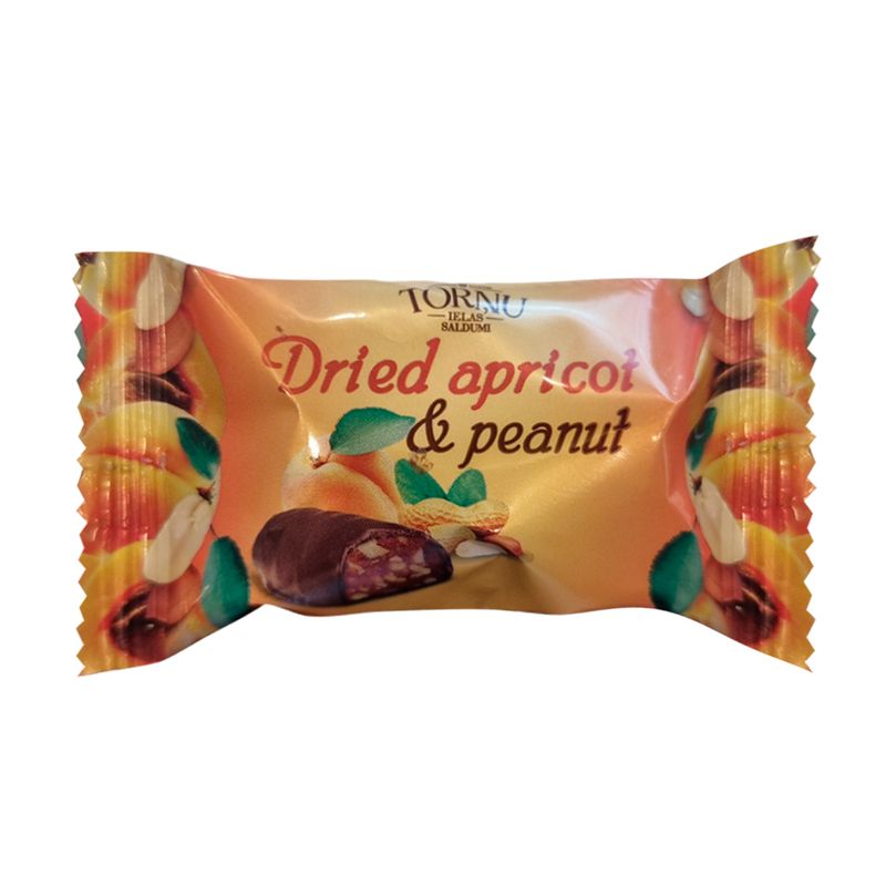 Konfektes ar žāvētām aprikozēm un zemesriekstiem, 330 g