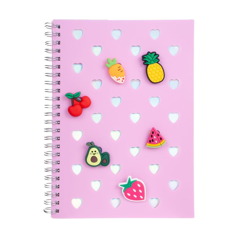 Piezīmju klade ar dekoratīviem elementiem, 80 lapas