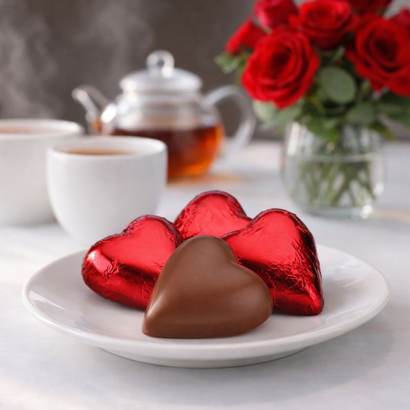 Piena šokolāde Sirds 84g