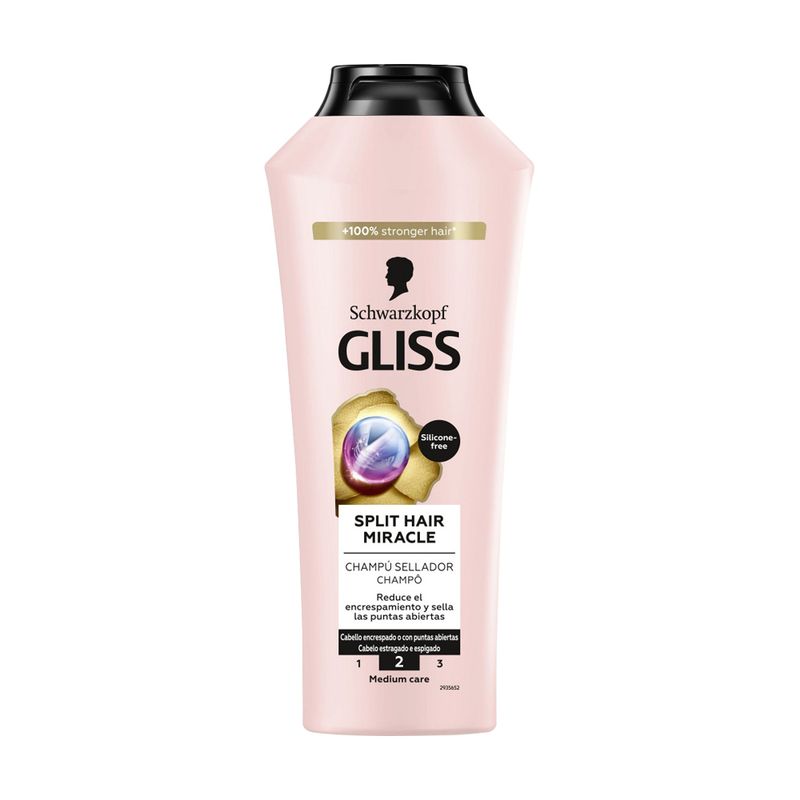 Šampūns Schwarzkopf Gliss, 400 ml, dažādi veidi