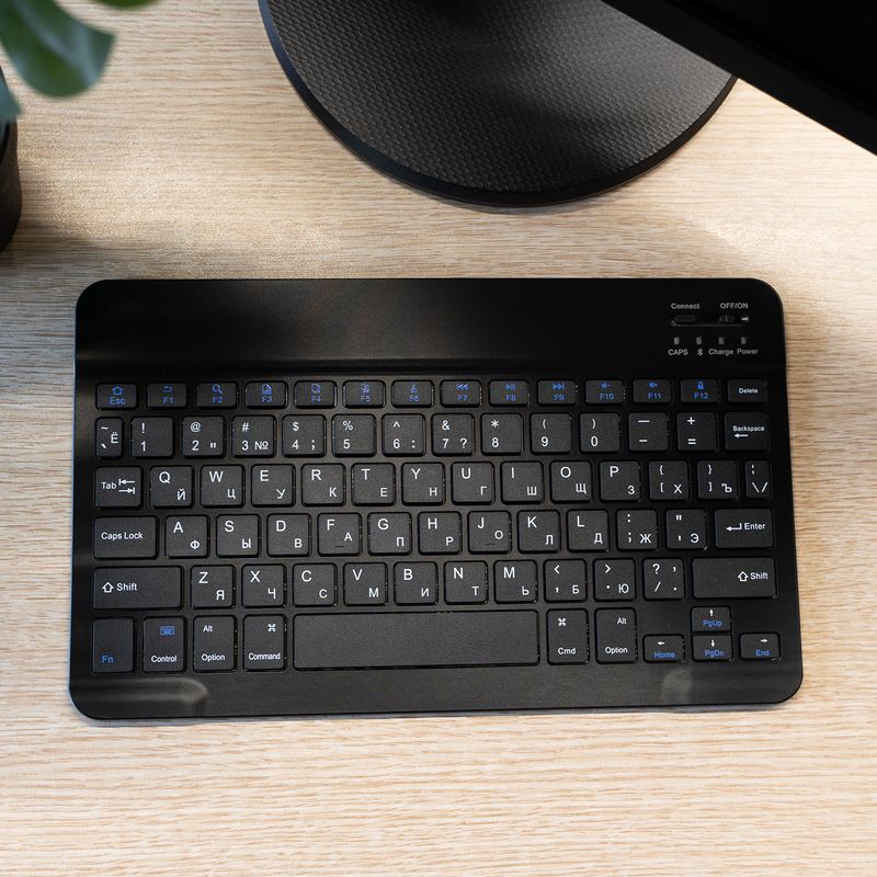 Mini bezvadu tastatūra ar USB kabeli