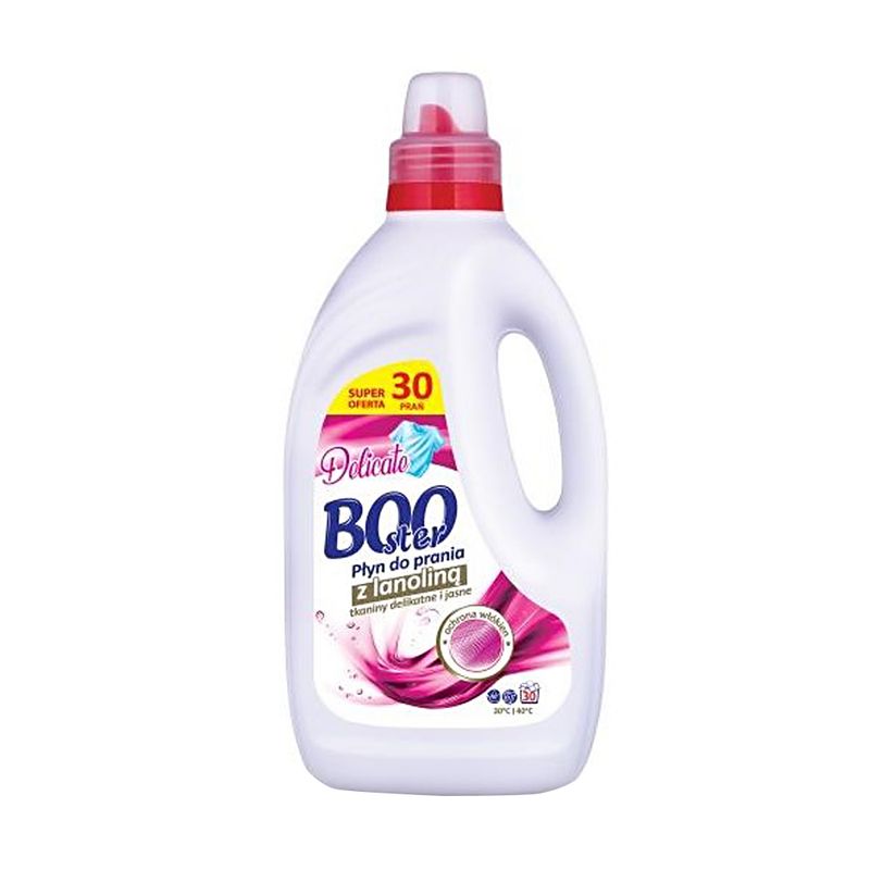 Veļas mazgāšanas līdzeklis BOOster, Delicate, 1,5 l