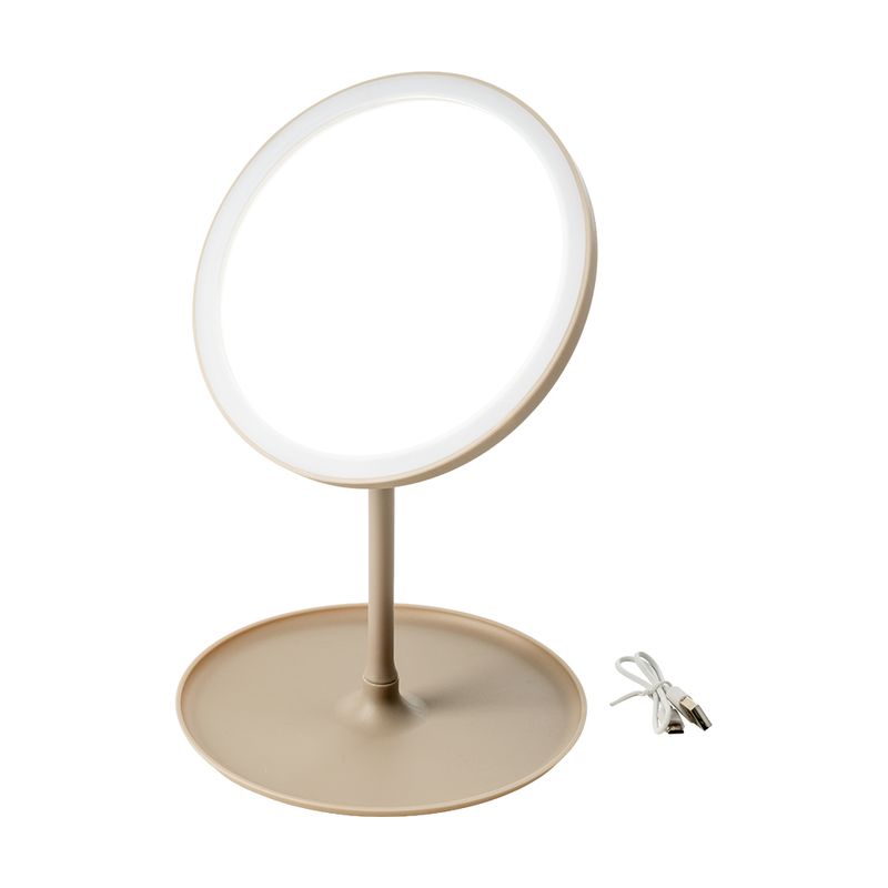 Galda spogulis ar apgaismojumu