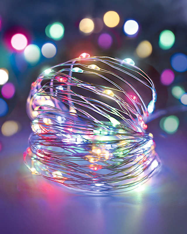 Ziemassvētku virtene, 200 LED, 20 m