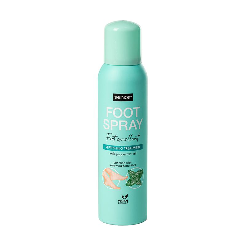 Dezodorants kājām ar piparmētru eļļu Sence, 150 ml