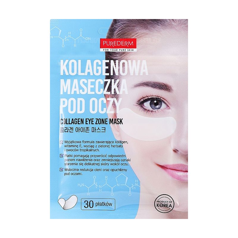 Kolagēna maska acu zonai, 30 gab., dažādi veidi