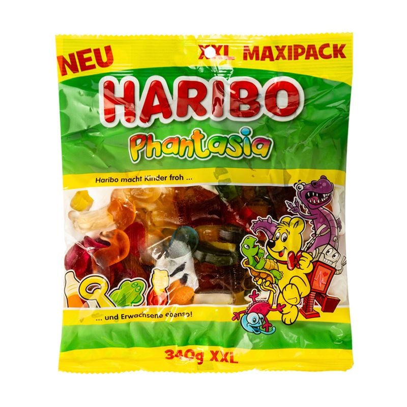 Želejas konfektes ar augļu garšu HARIBO Phantasia, 340 g