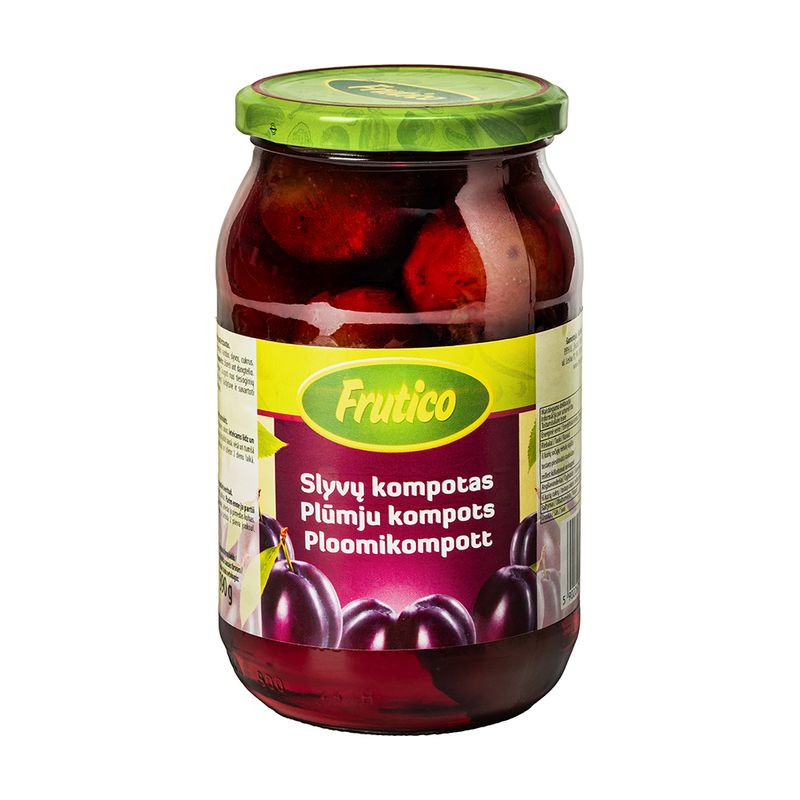 Plūmju kompots FRUTICO, 870 g
