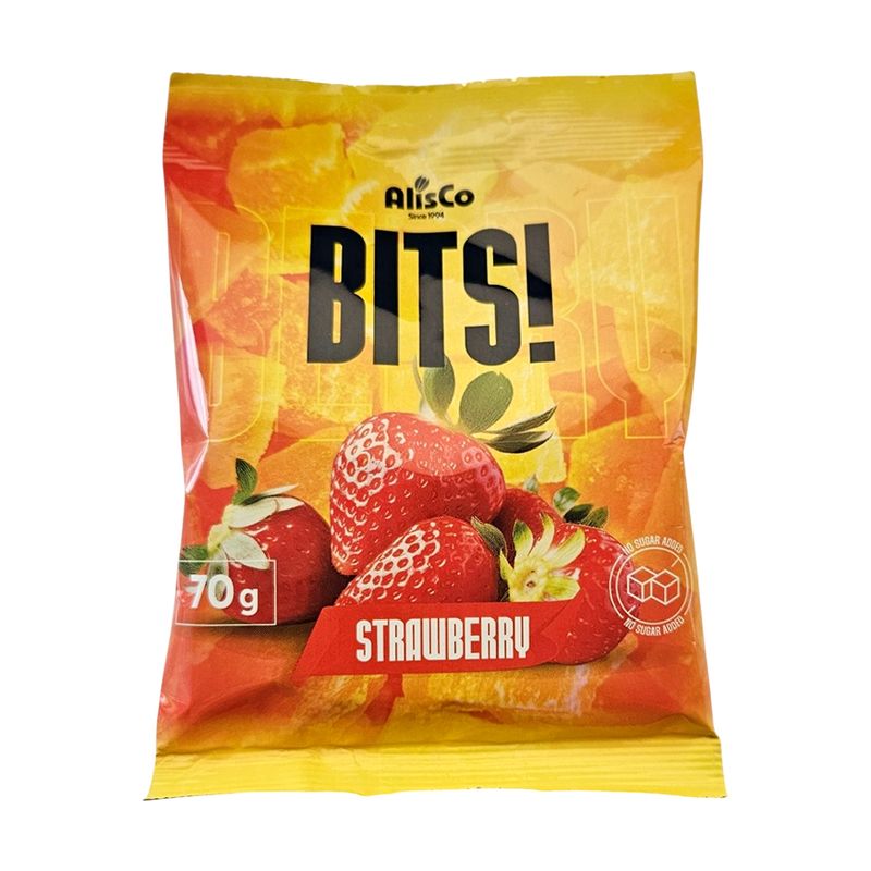Našķis BITS!, bez  pievienota cukura, 70 g