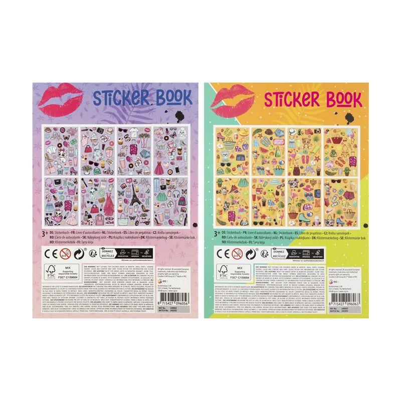 Uzlīmju grāmata "Besties", A5, 8 lpp.