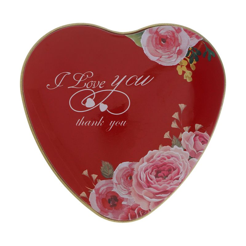 Svece trauciņā Sirds, 7x7x3.5 cm