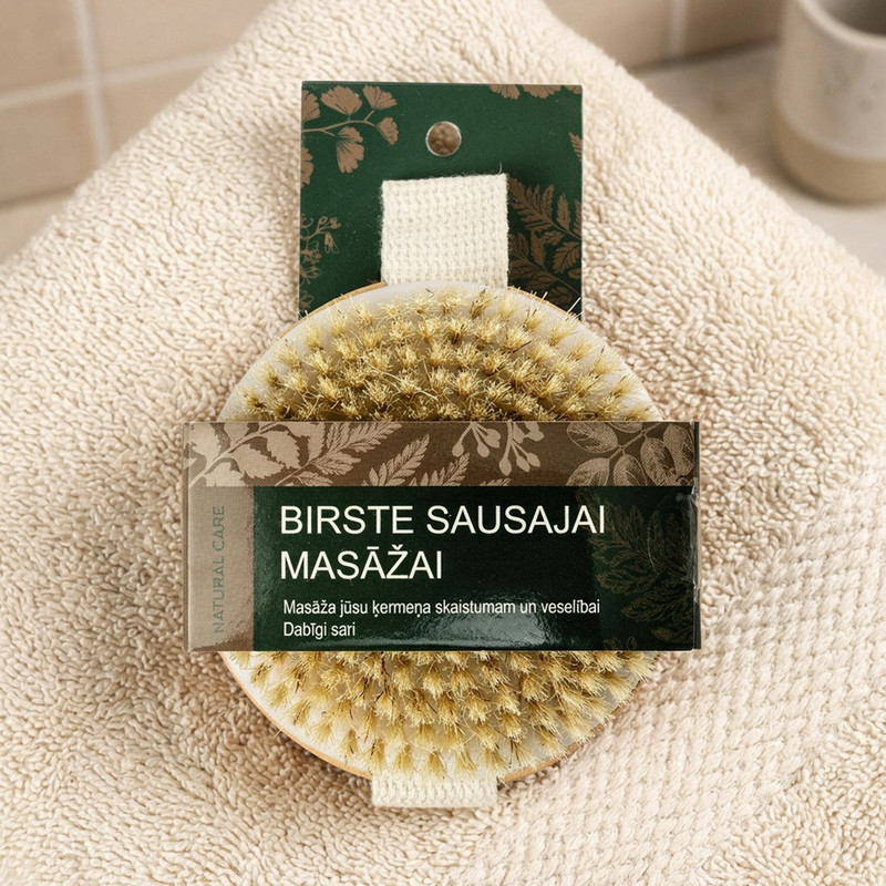 Koka masāžas birste