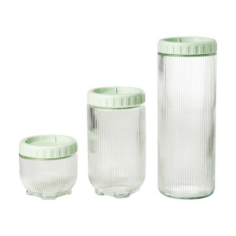 Uzglabāšanas trauku komplekts, 3 gab