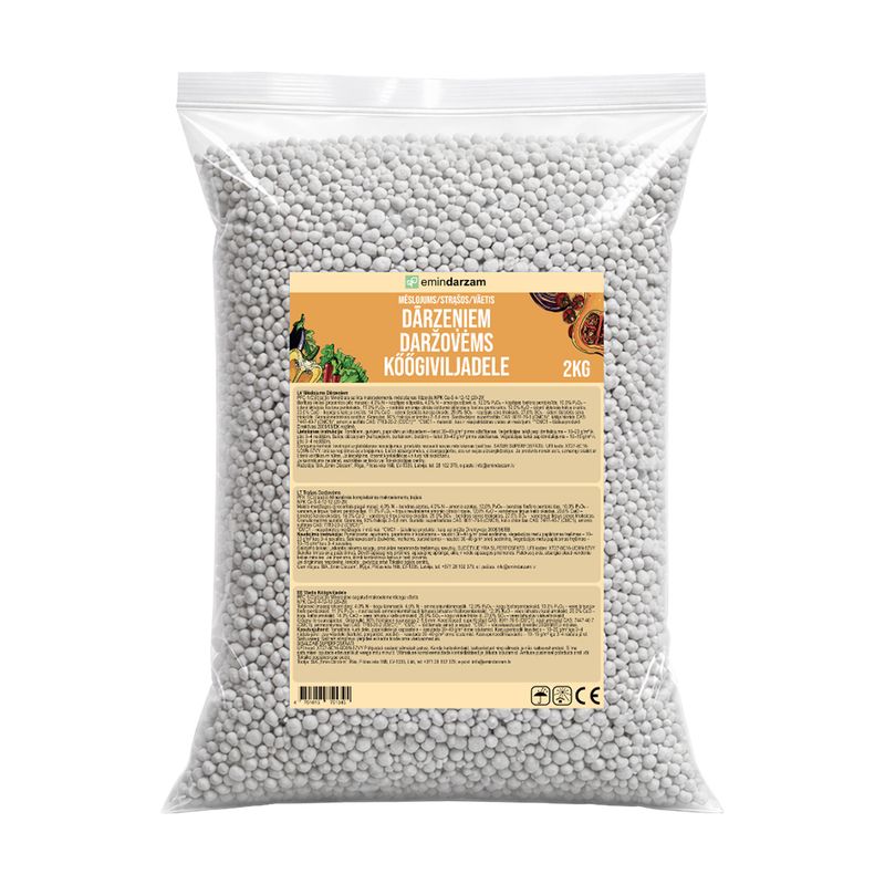 Mēslojums Dārzeņiem, 2 kg