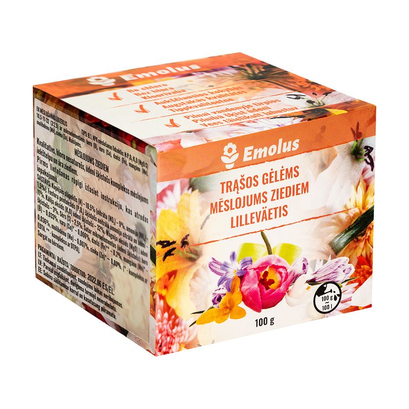 Mēslojums ziediem, 100 g