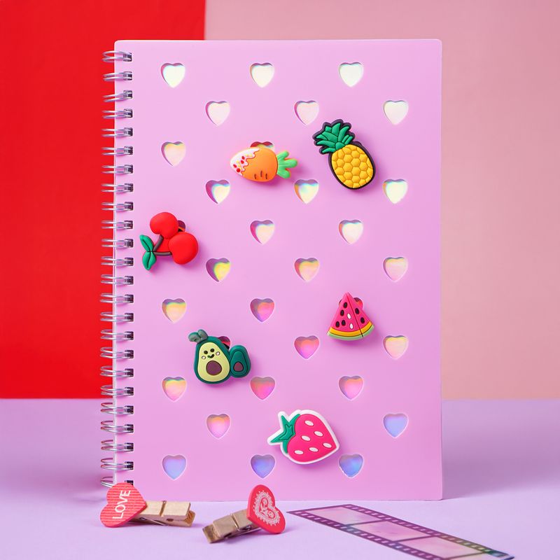 Piezīmju klade ar dekoratīviem elementiem, 80 lapas