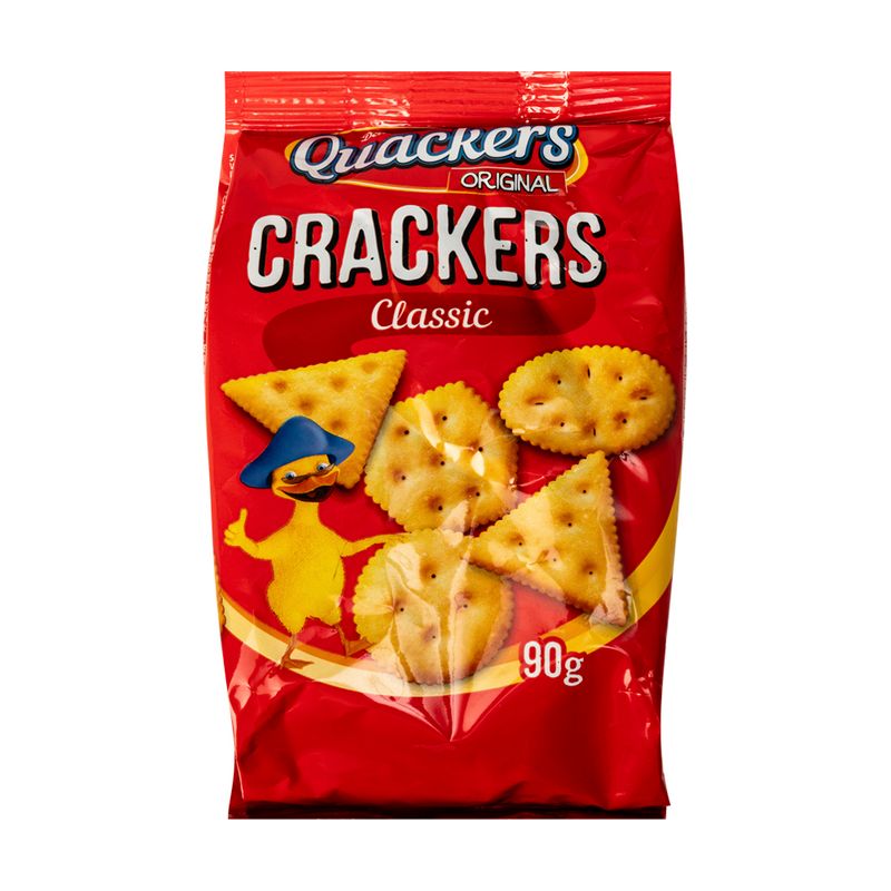 Krekeri Quackers, klasiskie, 90 g