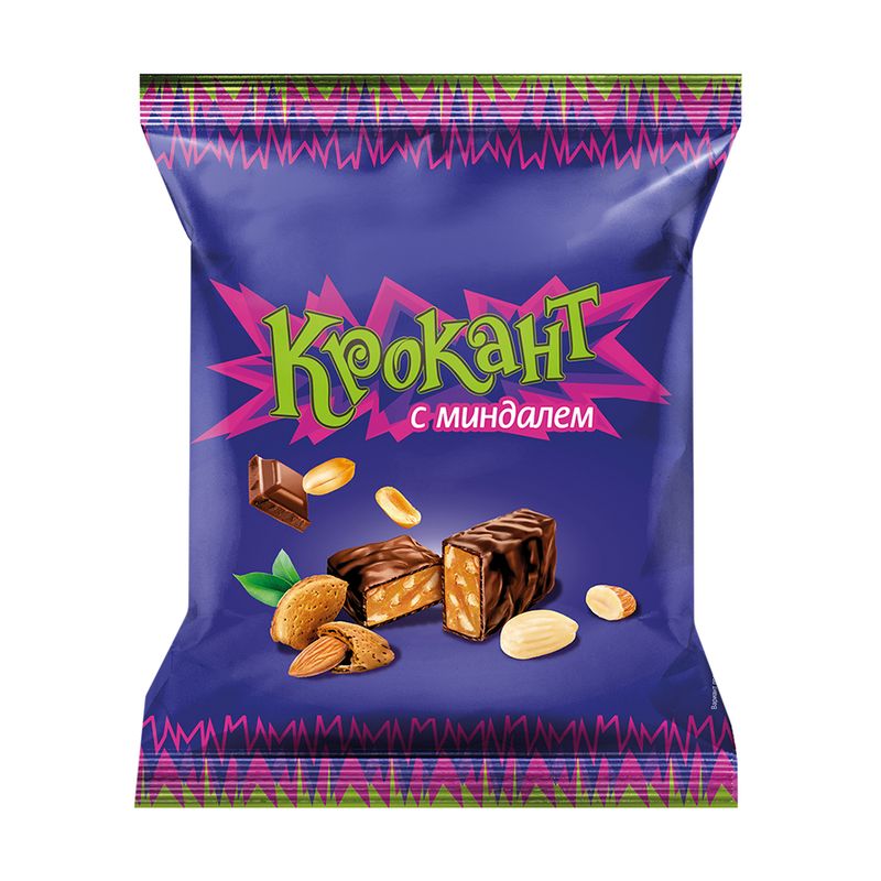 Glazētas konfektes ar mandelēm Krokant, 180 g