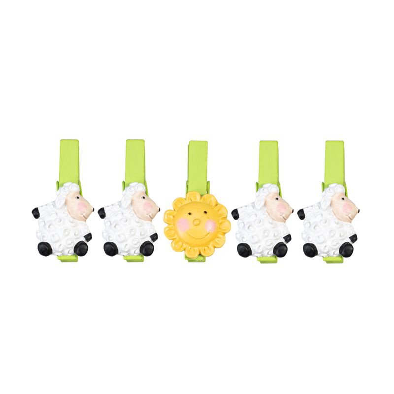 Dekoratīvā saspraude, 5 gab.