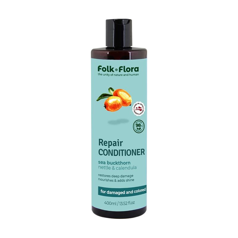 Matu kondicionieris Folk&Flora, 400 ml, dažādi veidi