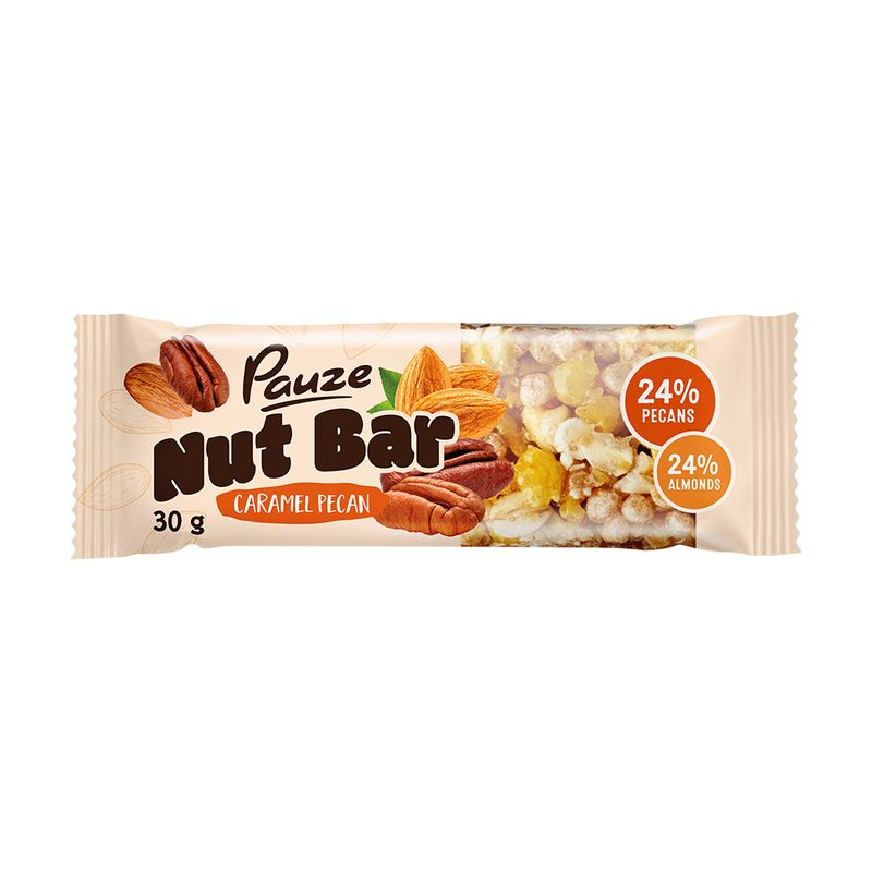 Riekstu batoniņš Pauze, dažādas garšas, 30 g