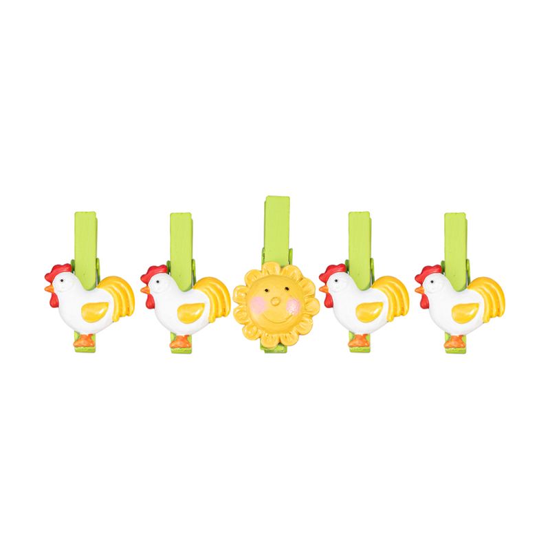 Dekoratīvā saspraude, 5 gab.