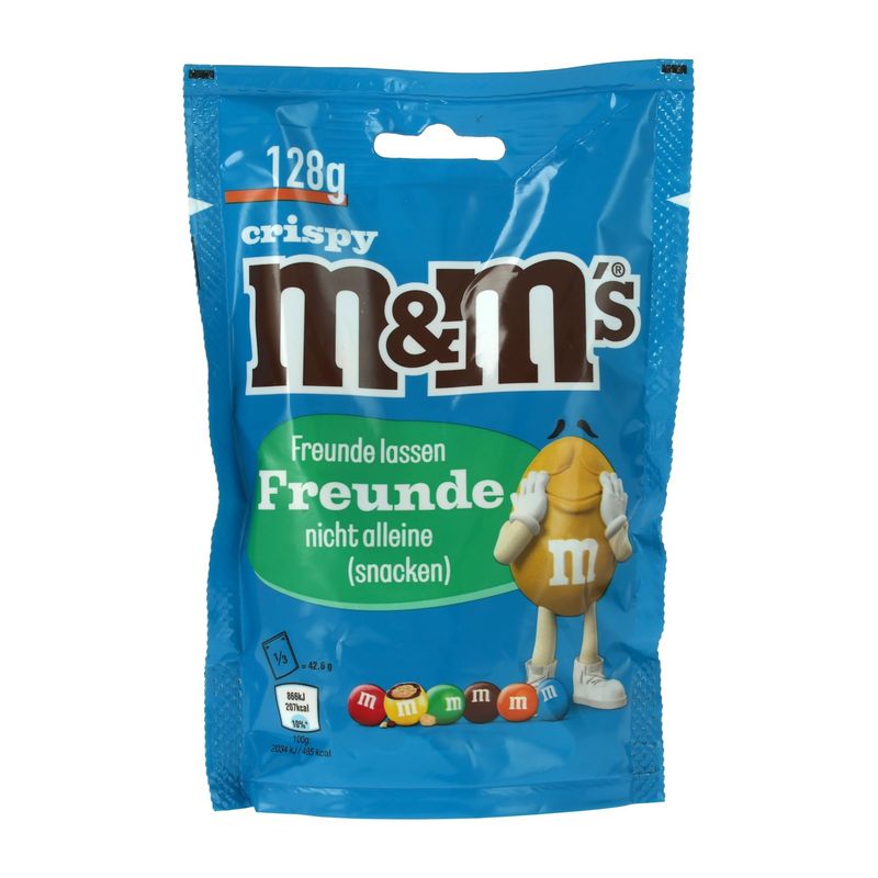Konfektes M&M’S Crispy, 128 g